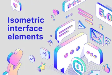 Elementos de interface Pacote de Ilustrações