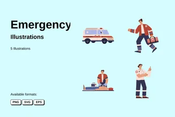 Emergency Illustration Pack