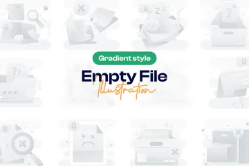 Empty File Illustration Pack