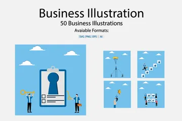 Entreprise Illustration Pack