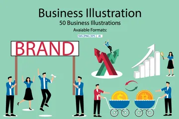 Entreprise Illustration Pack