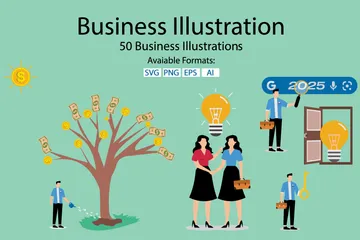 Entreprise Illustration Pack