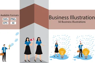 Entreprise Illustration Pack