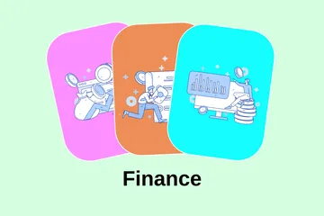 Finance Pack d'Illustrations