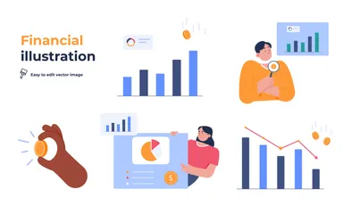 Financial Illustration Pack