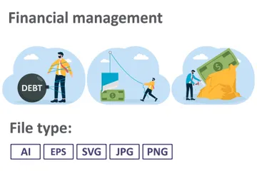 Financial Management Illustration Pack