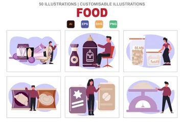 Food Illustration Pack