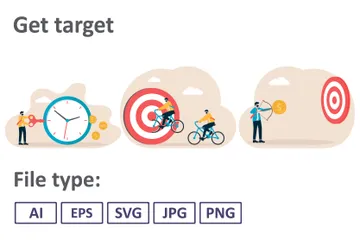 Get Target Illustration Pack