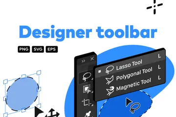 Graphic Design Tools Illustration Pack