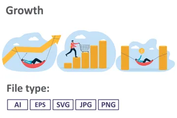 Growth Illustration Pack