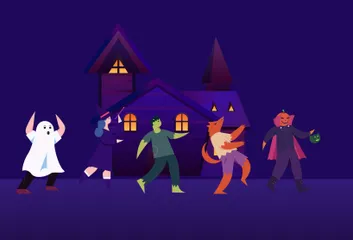 Halloween Illustration Pack