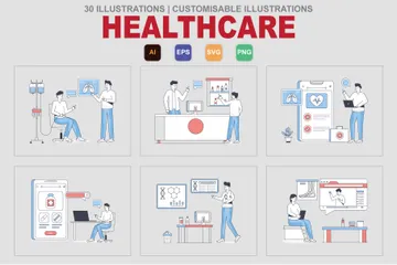 Healthcare Illustration Pack