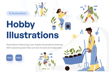 Hobby Illustration Pack