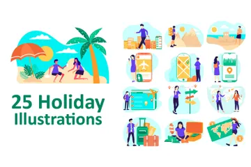 Holiday Illustration Pack