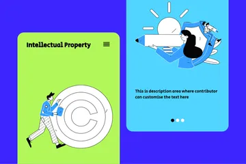 Intellectual Property Illustration Pack