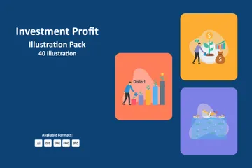 Investment Profit Illustration Pack