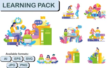 Learning Illustration Pack