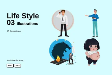 Life Style Illustration Pack