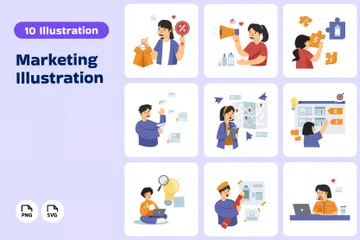 Marketing Illustration Pack