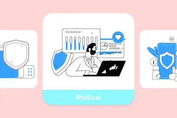 Médical Pack d'Illustrations