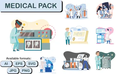 Medical Pack Illustration Pack