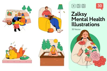 Zalksy Illustration Bundle
