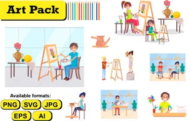 Pack d'art Pack d'Illustrations