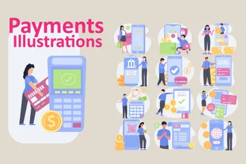 Payments Illustration Pack