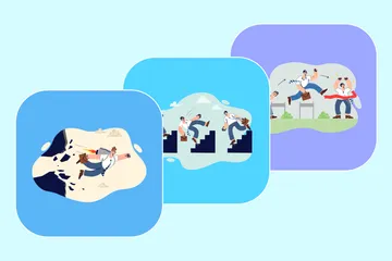 People Activity Illustration Pack