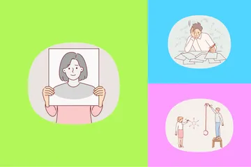 Activité des personnes Pack d'Illustrations