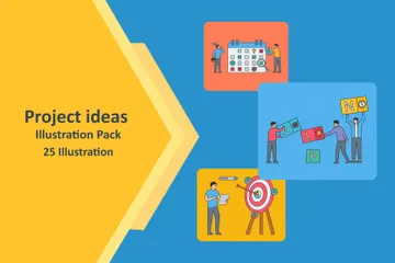 Project Ideas Illustration Pack