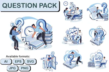 Question Pack Illustration Pack