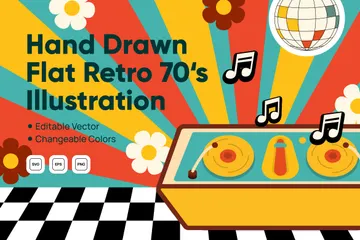 Retro Illustration Pack