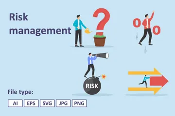 Risk Management Illustration Pack