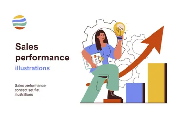 Sales Performance Illustration Pack