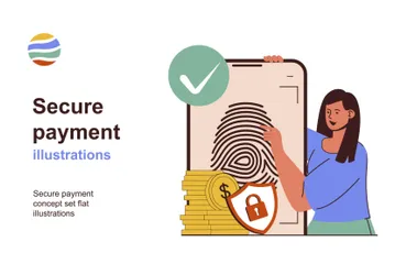 Secure Payment Illustration Pack