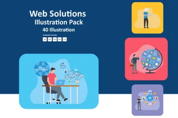 Solution web Pack d'Illustrations