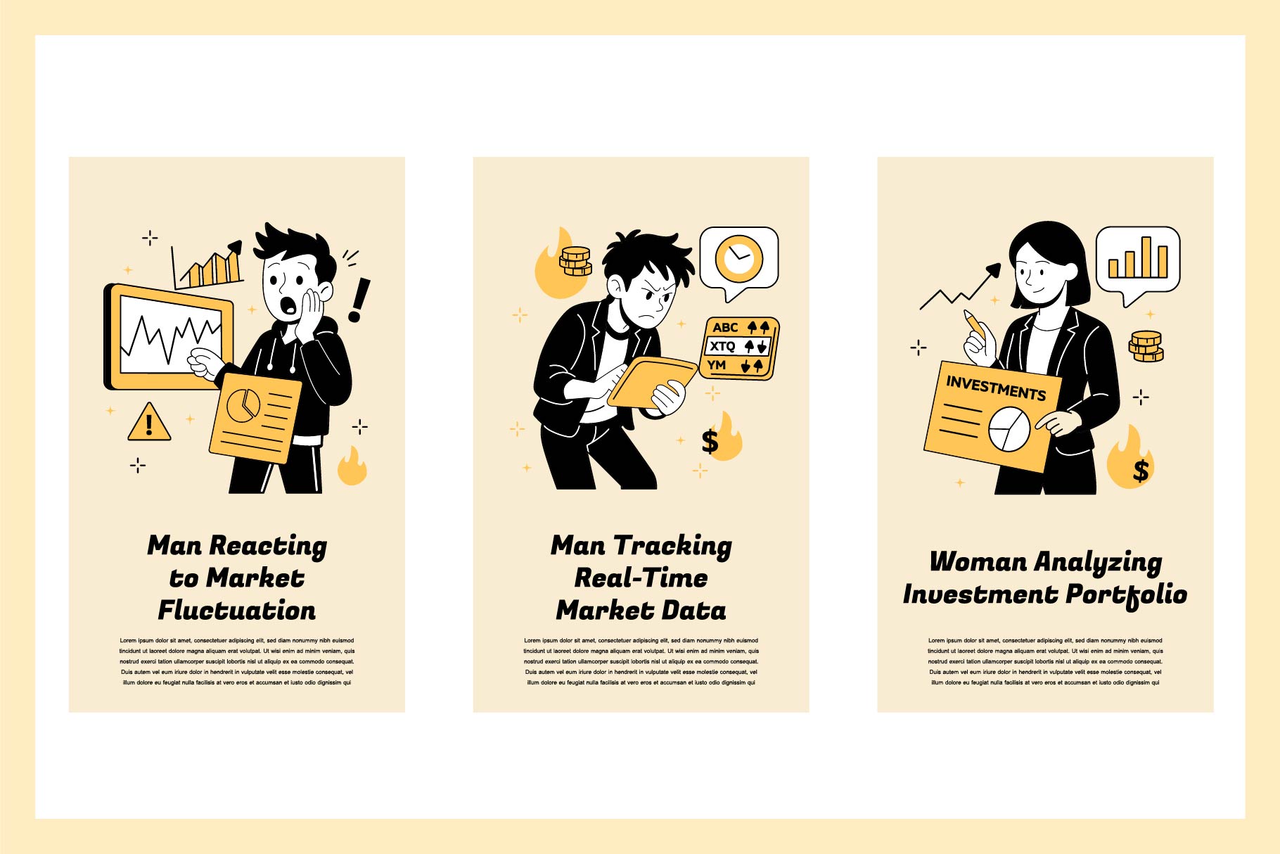 Pack custom mockup 2 - Stock Market