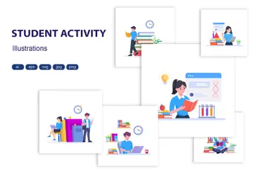 STUDENT ACTIVITY Illustration Pack