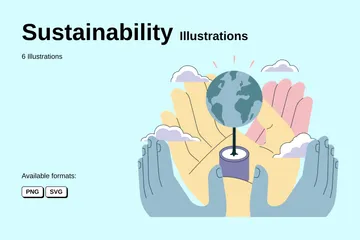 Sustainability Illustration Pack