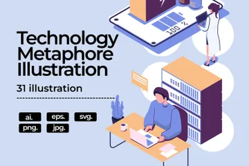 Technology Illustration Pack