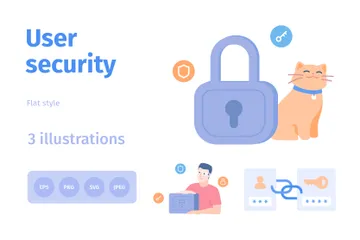 User Security Illustration Pack