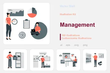 Management Illustrationspack