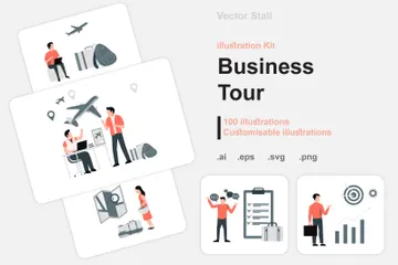 Visite d'affaires Pack d'Illustrations