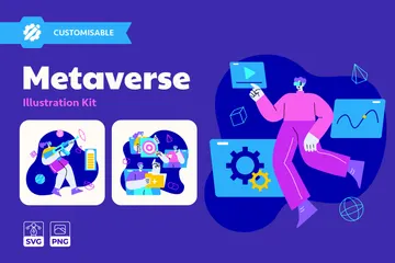 Metaversum Illustrationspack