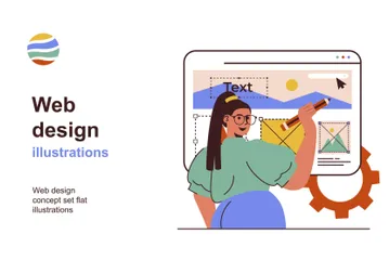 Web Design Illustration Pack