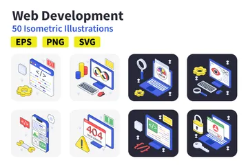 Web Development Set 01 Illustration Pack