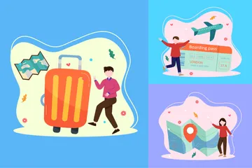 Weekend Activity Illustration Pack