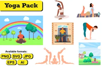 Yoga Illustration Pack