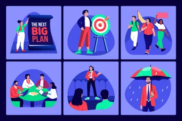 Young Leaders Dream Illustration Pack